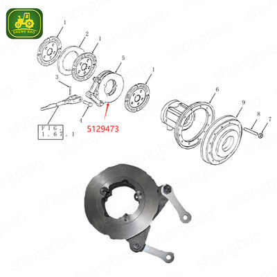 قطعات انتقال 5129473 91786975 1967572C1 دیسک کنترل برای تراکتور
