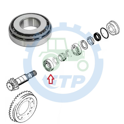 5140 5150 Tapered Bearing 40*90mm K395090 9968047